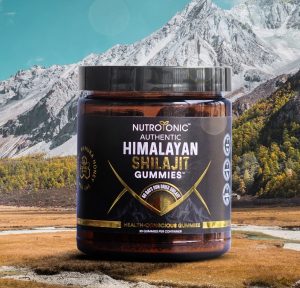 Authentic Himalayan Shilajit Gummies from Nutrotonic